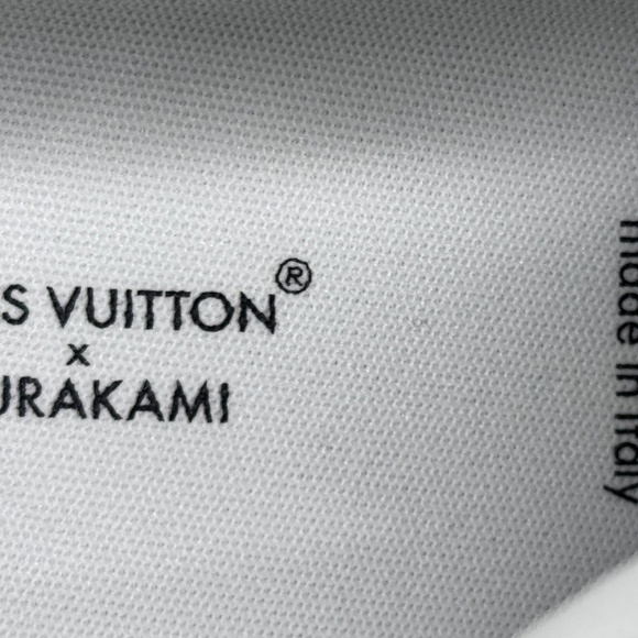 NIB Louis Vuitton Murakami White Multicolor Monogram Trainer Sneakers for Men 11 main image 13